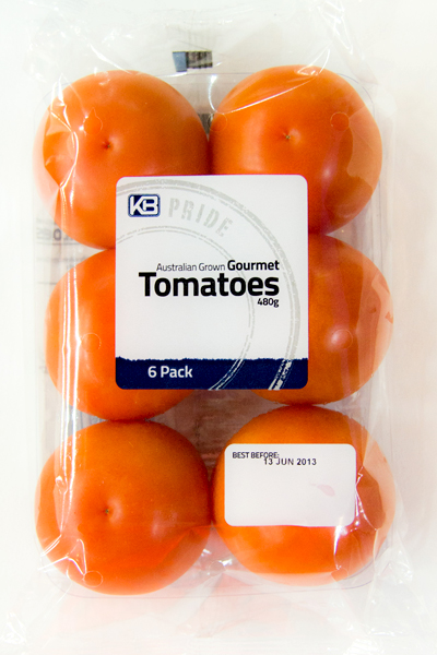 Gourmet tomatoes 6 pack